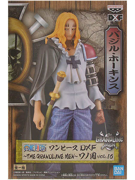 Banpresto One Piece DXF Grandline Men Wano Country Vol. 16 Basil Hawkins Figure